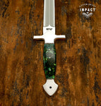 CUSTOM MEDIEVAL KNIGHT SWORD DAGGER | IMPACT CUTLERY UK