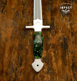 CUSTOM MEDIEVAL KNIGHT SWORD DAGGER | IMPACT CUTLERY UK
