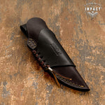 IMPACT CUTLERY RARE CUSTOM FULL TANG HUNTING BOWIE KNIFE | IVORITE HANDLE