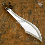 IMPACT CUTLERY CUSTOM D2 MASSIVE ART BOWIE KNIFE