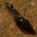 IMPACT CUTLERY CUSTOM D2 MASSIVE ART BOWIE KNIFE